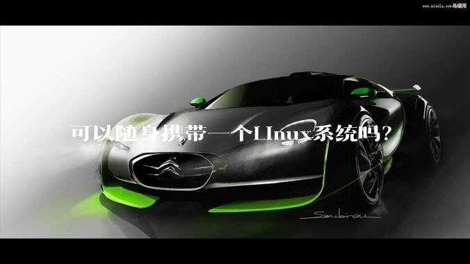 可以随身携带一个Linux系统吗？
